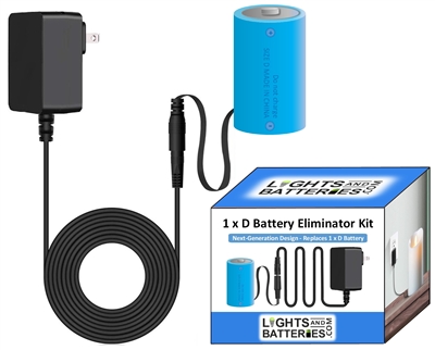 1 x D Next-Generation Battery Eliminator Kit